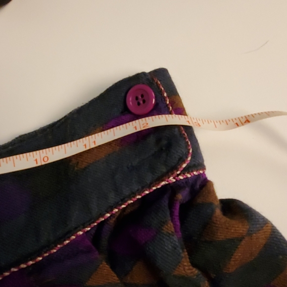 Boho tribal wool skirt - Picture 2 of 3